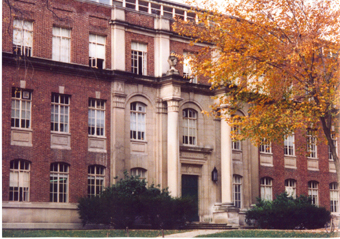 Front view of Sackett Building