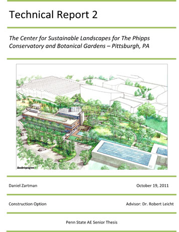 technical report cover page