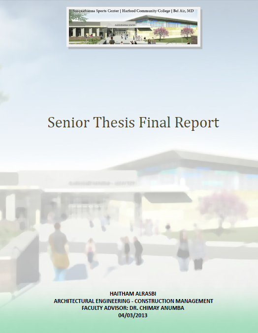 Thesis Report