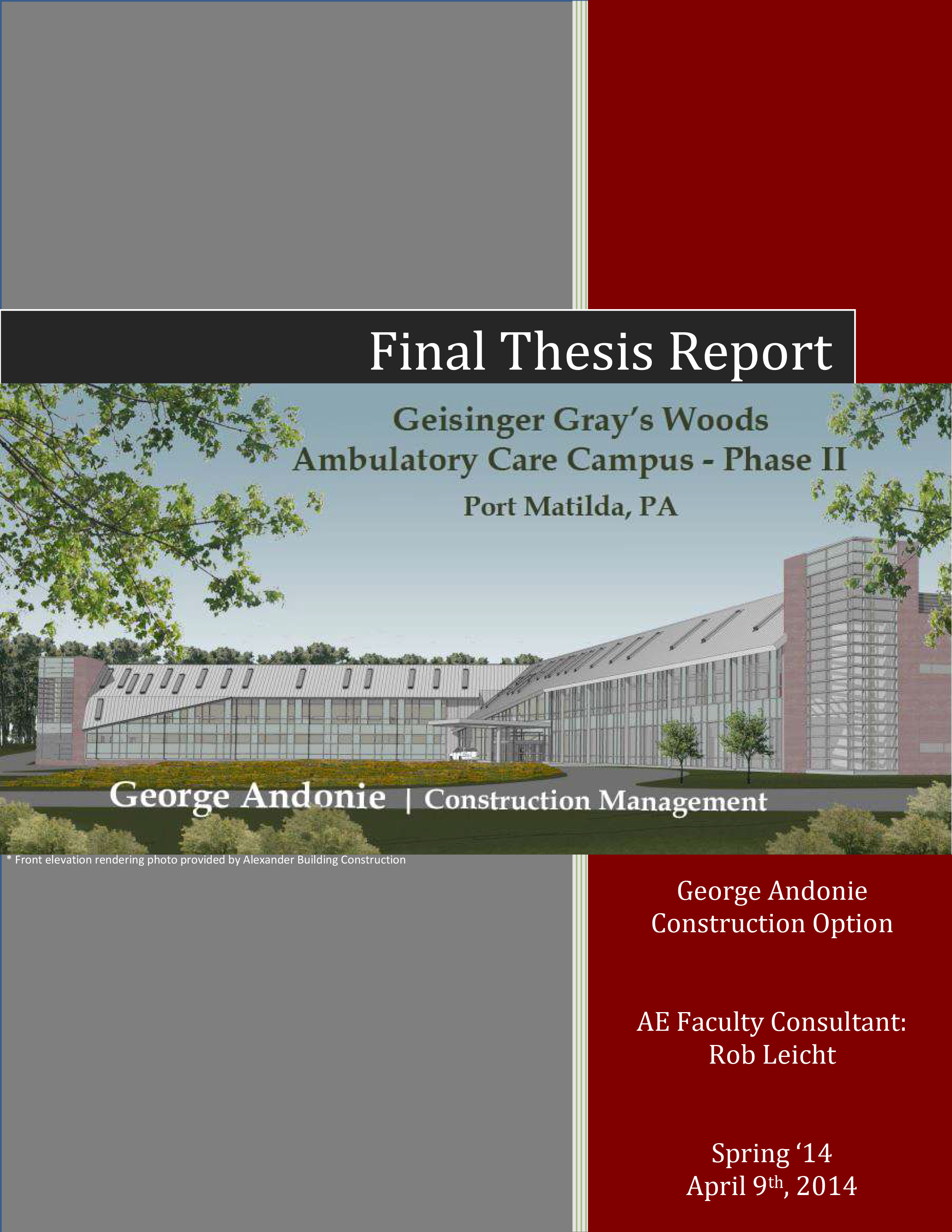 final thesis report final thesis report