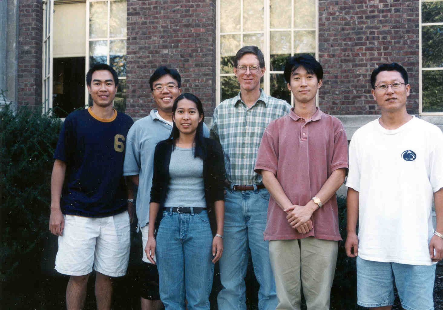 Faculty with students