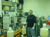 Mike researches biohydrogen production