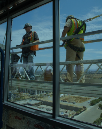 IMAGE 8 | Placing the Curtain Wall