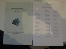 Ring Ceremony 2012