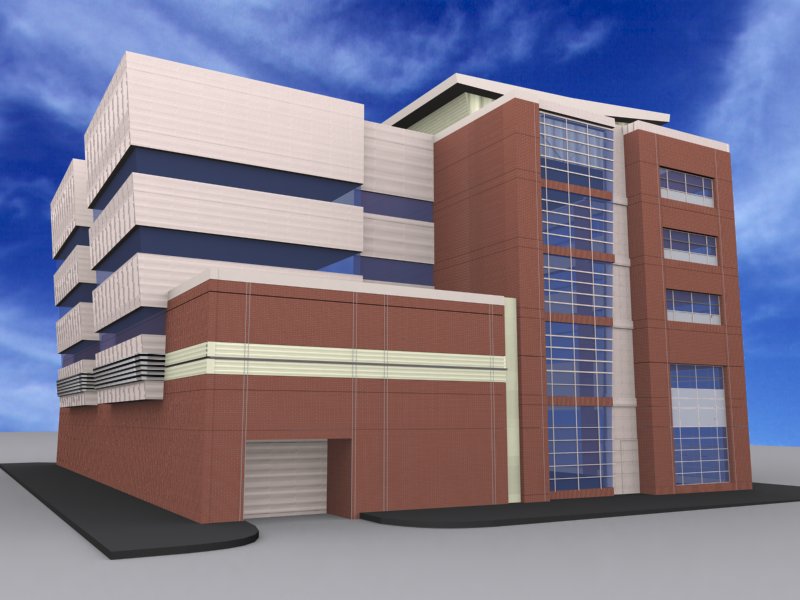 Forensic Medical Center Rendering