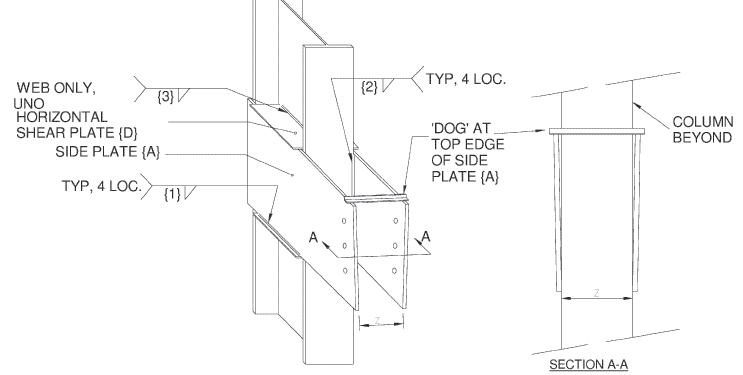Figure 1 - Field erection method of a Sideplate Frame System. Image ...