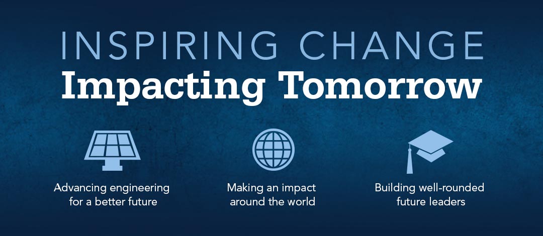 inspiring change, impacting tomorrow