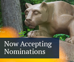 button with text overlay that reads now accepting nominations