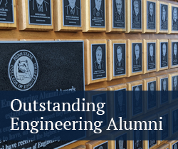 outstanding engineering alumni button