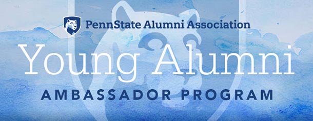 penn state alumni association young alumni ambassador banner