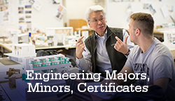 majors, minors, certificates