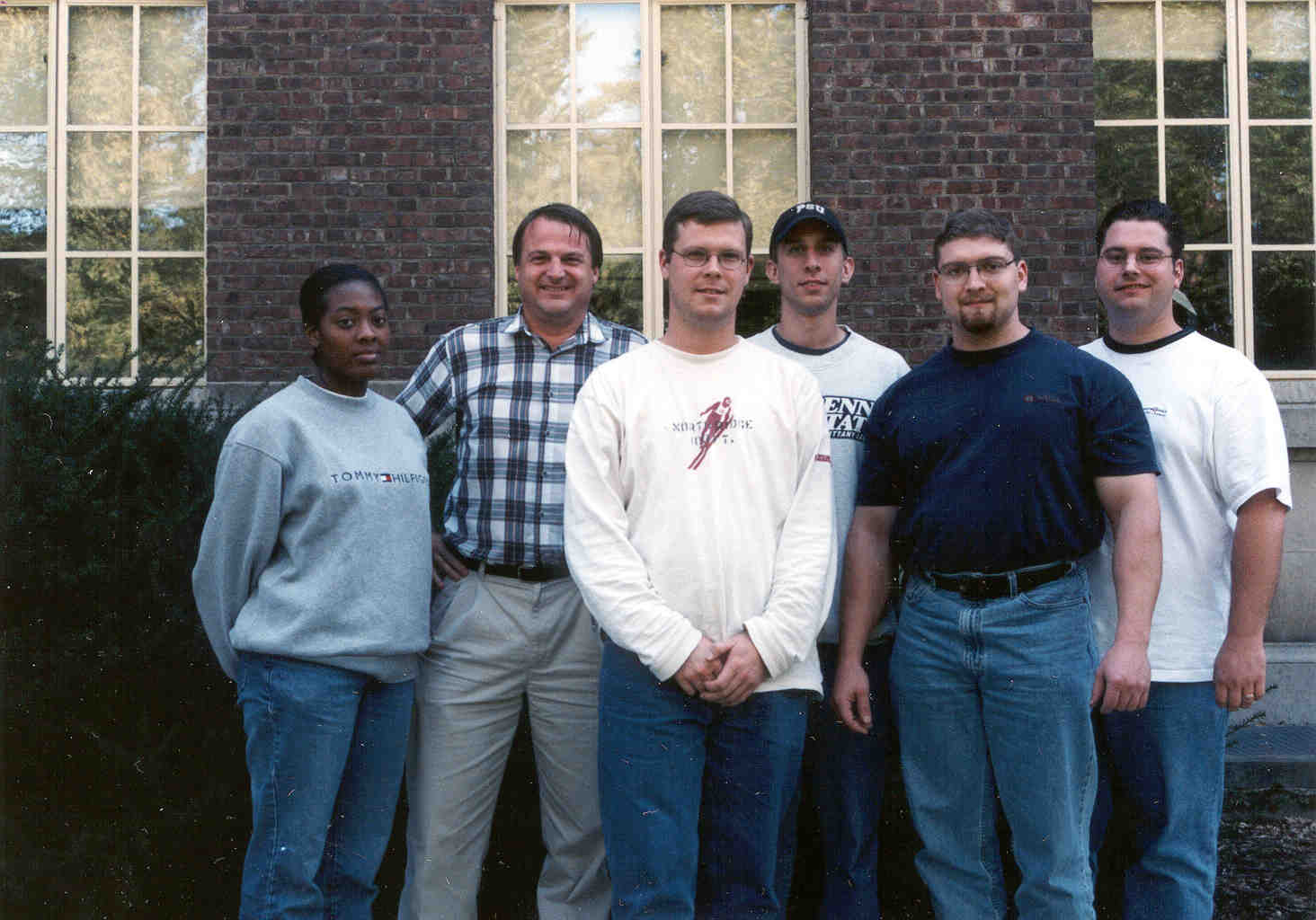 Faculty with students