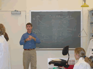 Dr. Jay Regan teaching