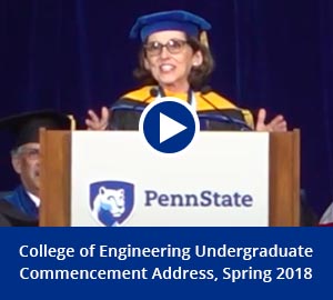 play video: college of engineering undergraduate commencement address, spring 2018