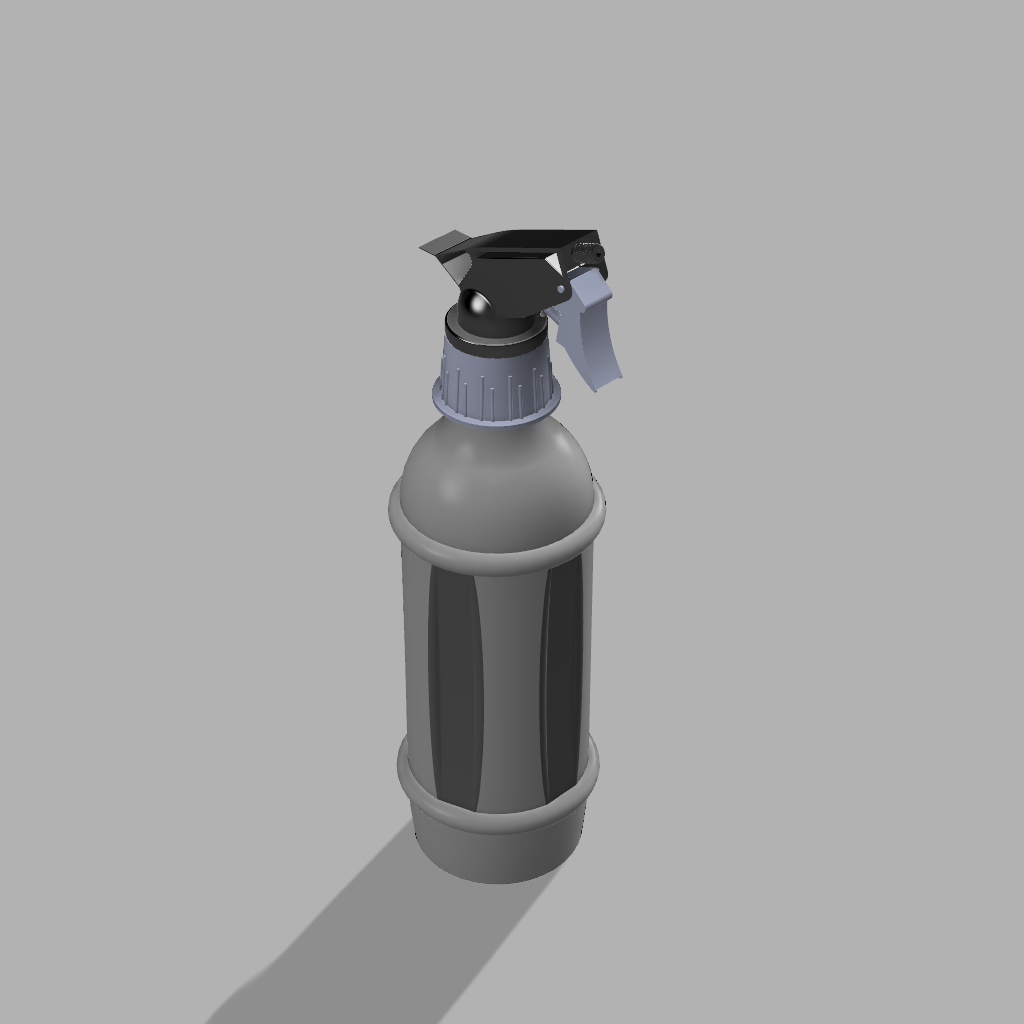 STL file Detailing Spray Bottle 🍾・3D print design to download・Cults