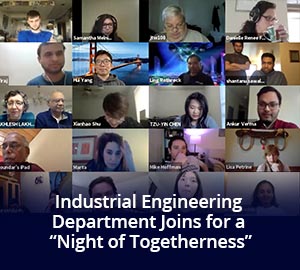 Industrial Engineering Department joins for a Night of Togetherness